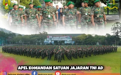 APEL KOMANDAN SATUAN JAJARAN TNI AD