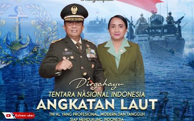 Gubernur Akademi Militer Beserta Keluarga Besar Akademi Militer Mengucapkan dirgahayuTentara Nasional Indonesia – Angkatan Laut” TNI AL yang Profesional, Modern dan Tangguh, siap mendukung Indonesia pulih cepat Bangkit lebih kuat “