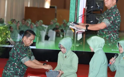 Arahan Gubernur Akmil Kepada Anggota Persit KCK PCBS Akmil