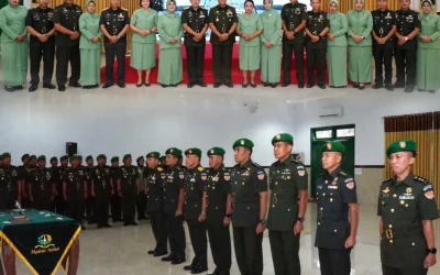 Jabatan Kakordos dan Dirjianbang Akmil di Serah Terimakan