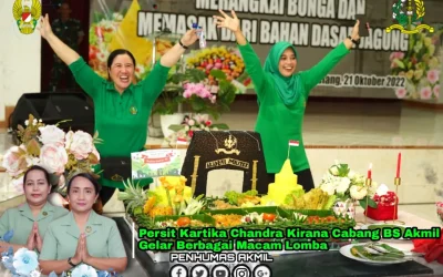 Persit Kartika Chandra Kirana Cabang BS Akmil Gelar Berbagai Macam Lomba