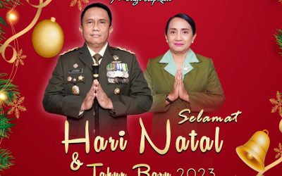 Gubernur Akademi Militer Beserta Keluarga Besar Akademi Militer Mengucapkan Selamat HARI NATAL DAN TAHUN BARU 2023