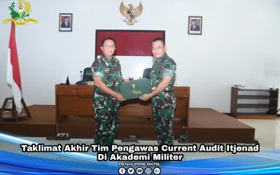 Taklimat Akhir Tim Pengawas Current Audit Itjenad Di Akademi Militer
