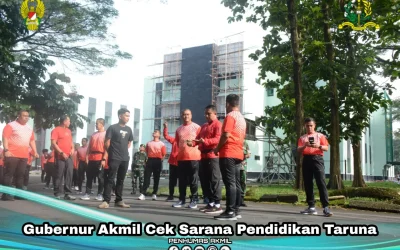 Gubernur Akmil Cek Sarana Pendidikan Taruna