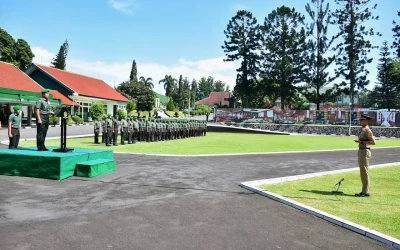 Gubernur Lepas Cuti Nataru Taruna Akademi Militer