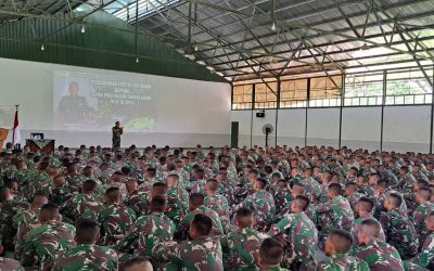 Peninjauan Latihan Para Dasar Taruna Akmil Tk IV