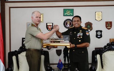 KUNJUNGAN ATASE ANGKATAN DARAT AUSTRALIA KE AKADEMI MILITER