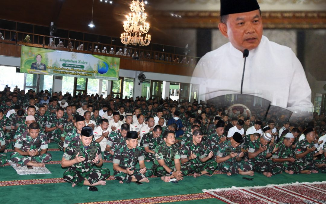 Organik Akmil Mengikuti Kegiatan Istighosah Kubra Secara Virtual