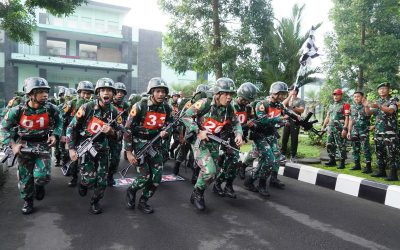 Ujian Perwira Taruna Akmil Materi Lintas Medan