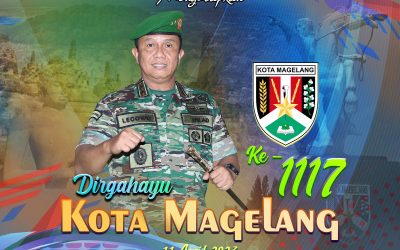 Gubernur Akademi Militer Beserta Keluarga Besar Akademi Militer Mengucapkan Dirgahayu Kota Magelang Ke – 1117