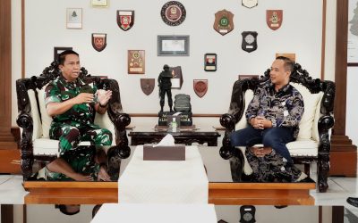Gubernur Akademi Militer Terima Audensi Walikota Magelang