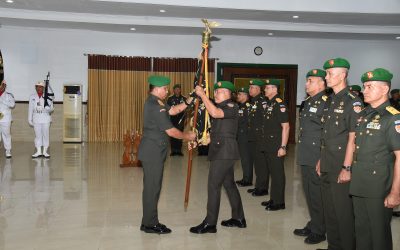 Serah Terima Jabatan di Akademi Militer
