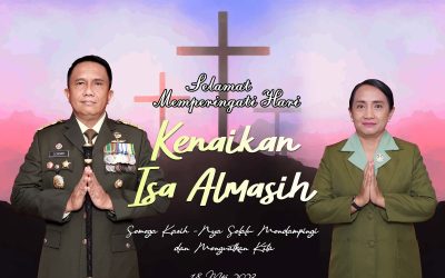 Gubernur Akademi Militer Beserta Keluarga Besar Akademi Militer Mengucapkan Selamat Memperingati Hari Kenakan Isa Almasih “Semoga Kasih-nya Selalu Mendapingi Dan Menguatkan Kita”
