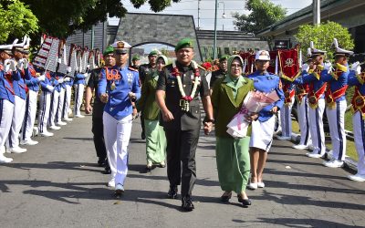 Akademi Militer Sambut Wakil Gubernur Baru dalam Acara Sertijab di Akademi Militer