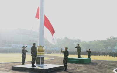 Gubernur Akademi Militer Pimpin Upacara Hari Lahir Pancasila