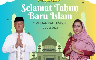 Gubernur Akademi Militer Beserta Persit Kartika Chandra Kirana PC BS Akmil dan Keluarga Besar Akademi Militer Mengucapkan Selamat Tahun Baru Islam 1 Muhharam 1445 H