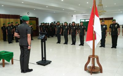 Serah Terima Jabatan Widyaiswara Bidang Teknik Akmil dan Tradisi Warga Akademi Militer