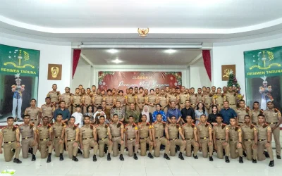 Resimen Taruna Akademi Militer Rayakan Natal dengan Hikmat dan Penuh Kebahagiaan