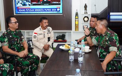 Audensi Gubernur Akmil dan Pusat Konstruksi Badan Sarana Pertahanan Kemhan