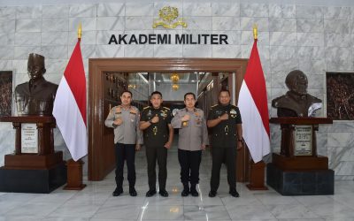 Gubernur Akademi Militer Menerima Kunjungan Brigjen. Pol. Dr. Susilo Teguh Raharjo, M.Si.