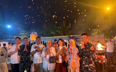 Gubernur Akmil Ajak Rayakan Waisak Dalam Keragaman Agama