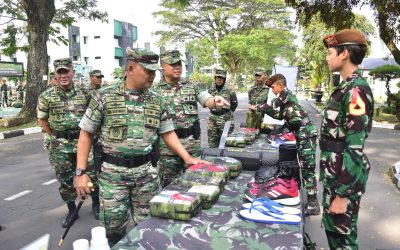 Danmentar Pimpin Acara Laporan Kesiapan Ojt Taruna Akmil Tk.I