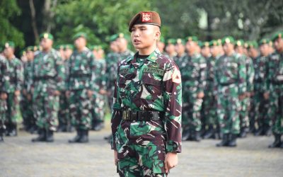 Seluruh Taruna dan Organik Akmil Laksanakan Upacara Bendera