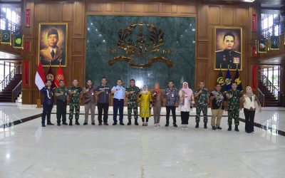 Gubernur Akademi Militer Terima KunjunganLemhanas RI dan Mendagri
