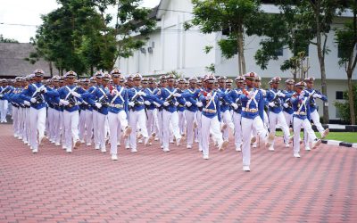Parade Dan Defille Warnai Puncak Peringatan Hari Bakti Taruna
