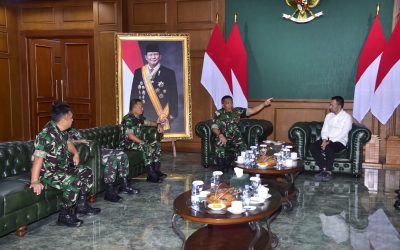 Gubernur Akademi Militer Terima Audiensi Akmil 1999