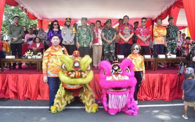 Gubernur Akademi Militer Hadiri Kirab Budaya dan Perayaan Cap Go Meh di Magelang