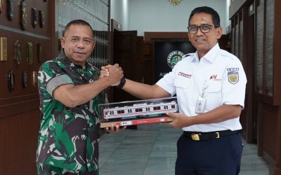 Gubernur Akademi Militer Terima Audiensi Direktur Utama PT Kereta Commuter Indonesia
