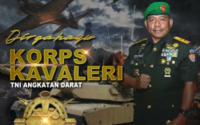 Gubernur Akademi Militer Beserta Persit Kartika Chandra Kirana PCBS Akmil dan Keluarga Besar Akademi Militer Mengucapkan Dirgahayu Korps Kavaleri TNI Angkatan Darat “Tri Daya Cakti”.