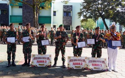 Danyontar Akmil Berikan Penghargaan Kepada Taruna Berprestasi