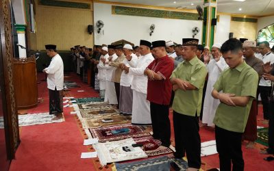 Warga Pancaarga Gelar Sholat Idul Fitri 1446 H di Masjid At Taqwa