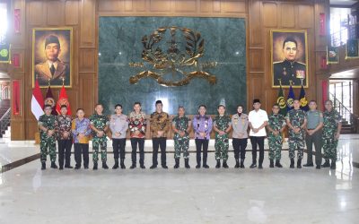 Gubernur Akademi Militer Terima Audiensi Kepala Daerah Magelang