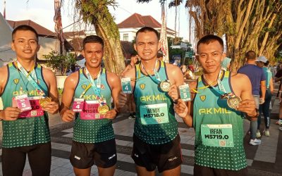 Taruna Akmil Berprestasi Dalam Ajang Tidar Magelang Run 2025