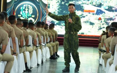 Danton Kostrad Berbagi Pengalaman Kepemimpinan di Papua Kepada Taruna Akmil