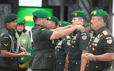 Kasad Pimpin Sertijab Gubernur Akmil
