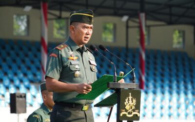 Danmentar Akmil Pimpin Upacara Bendera Minggu Terakhir Bulan Agustus 2025
