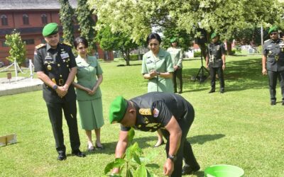 Mayjen TNI Arnold A.P. Ritiauw Laksanakan Penanaman Pohon di Akmil Sebagai Tradisi Perpisahan