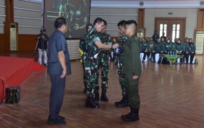 Akmil Buka Pelatihan Wawasan Kebangsaan dan Bela Negara Bagi Mahasiswa Baru Unjaya