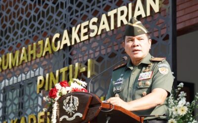 Gubernur Akmil Resmikan Rumah Jaga Kesatrian Telah Direnovasi Bersama Akmil–BNI