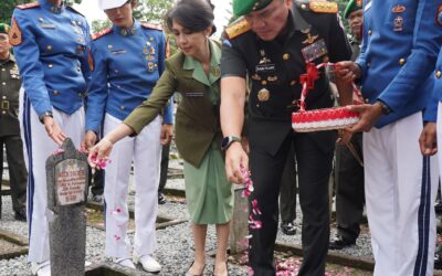 Gubernur Akmil Pimpin Ziarah HUT ke-68 Kenang Pengorbanan Pahlawan Taruna M. Socheh