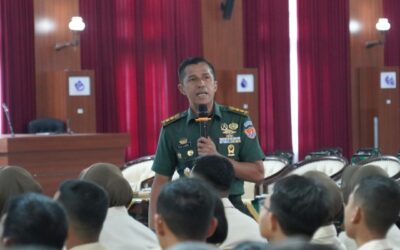 Gubernur Akmil Berikan Penyuluhan P4GN Kepada Organik Akademi Militer