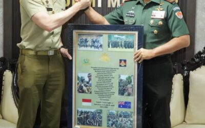 Akmil Lepas Instruktur Australia Kapten Kav Damon Radford