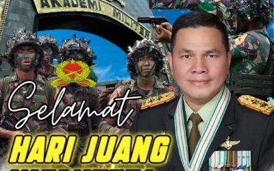 Gubernur Akademi Militer dan Keluarga Besar Akademi Militer Mengucapkan Selamat Hari Juang Infanteri “Yudhawastu Pramuka”.
