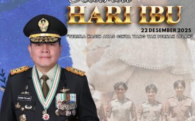 Gubernur Akademi Militer dan Keluarga Besar Akademi Militer Mengucapkan Selamat Hari Ibu “Terimakasih Atas Cinta Yang Tak Pernah Lelah”.