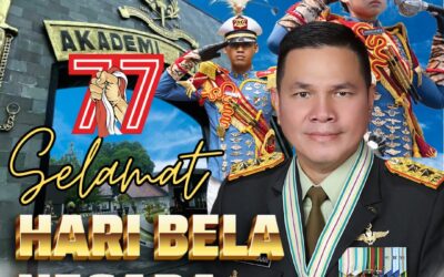 Gubernur Akademi Militer dan Keluarga Besar Akademi Militer Mengucapkan Selamat Hari Bela Negara “Teguhkan Bela Negara Untuk Indonesia”