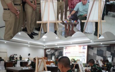 Hari Bakti Taruna 2026, Gubernur Akmil Apresiasi Kreativitas Taruna Melalui Lomba Melukis dan Esai